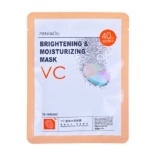 Kineska sheet maska za sjaj i hidrataciju kože lica MENGKOU Vitamin C 40ml